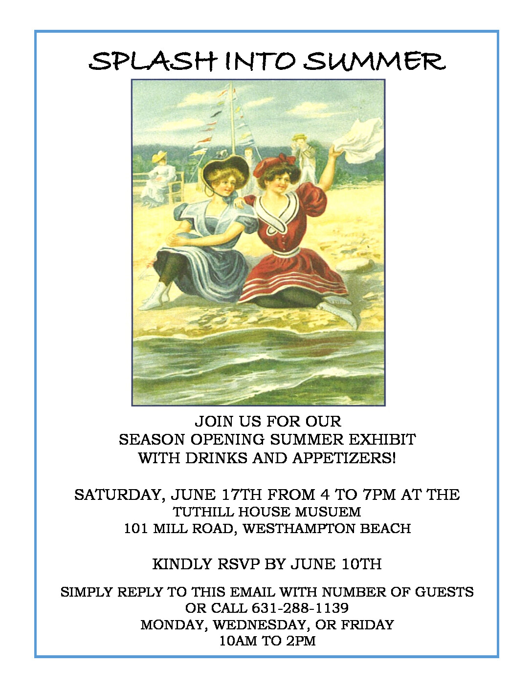 Westhampton Beach Historical Society 2023 Summer Exhibit Opening