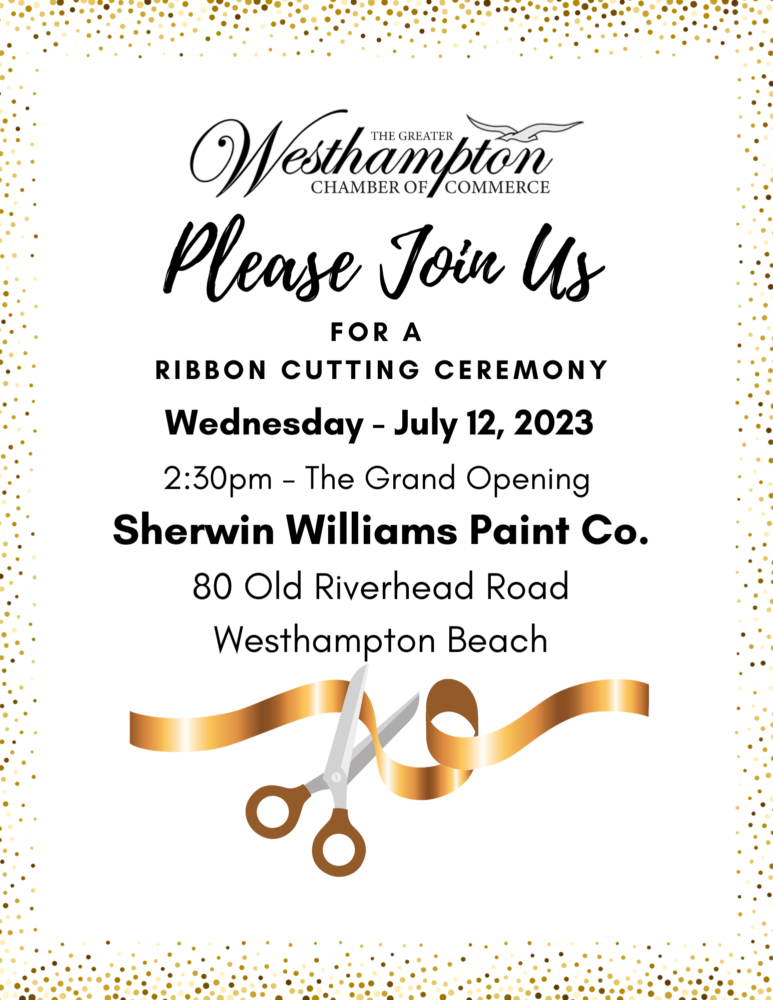 Ribbon Cutting Ceremony - Sherwin Williams Paint Co.