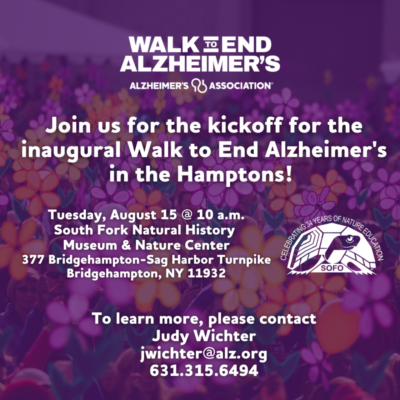 Kick Off Meeting - Walk to End Alzheimer's