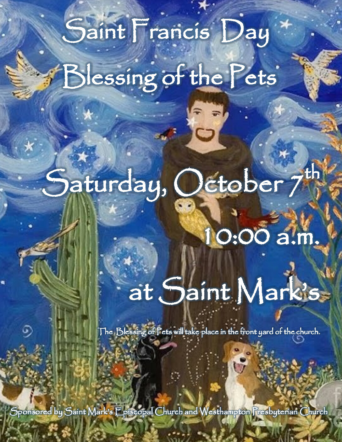 Saint Francis Day Blessing of the Pets