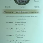 The Greater Westhampton Historical Museum Summer Craft Demonstrations - Wampum Making & Hand Stitchery