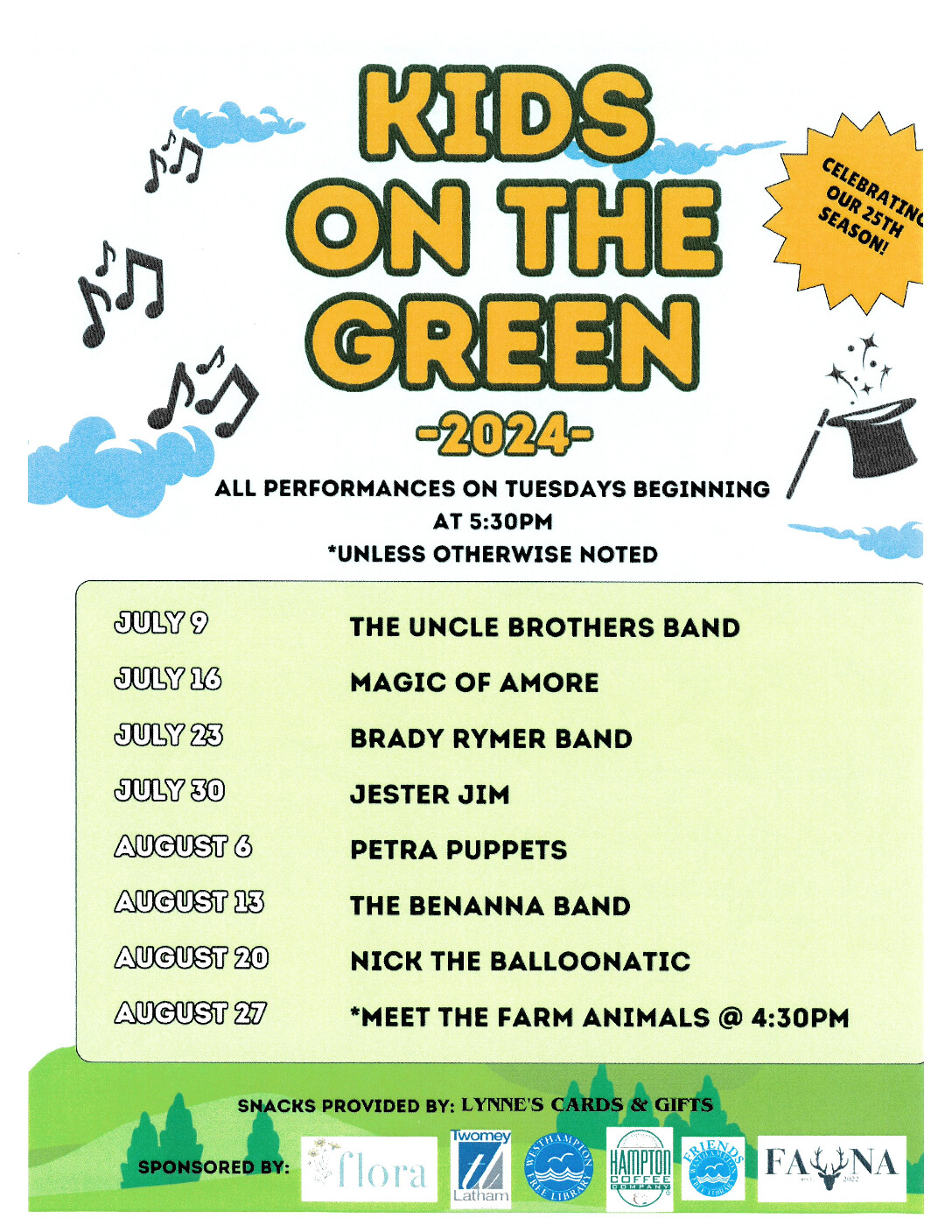 Kids On The Green - The Uncle Brothers Band