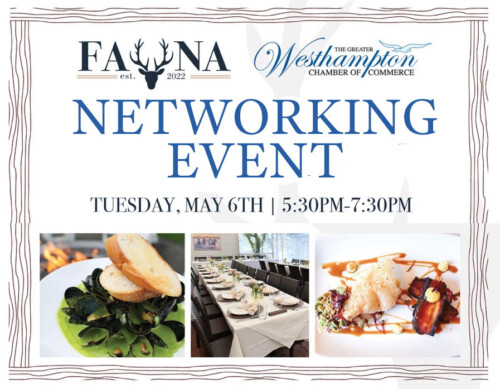 May networking event at Fauna