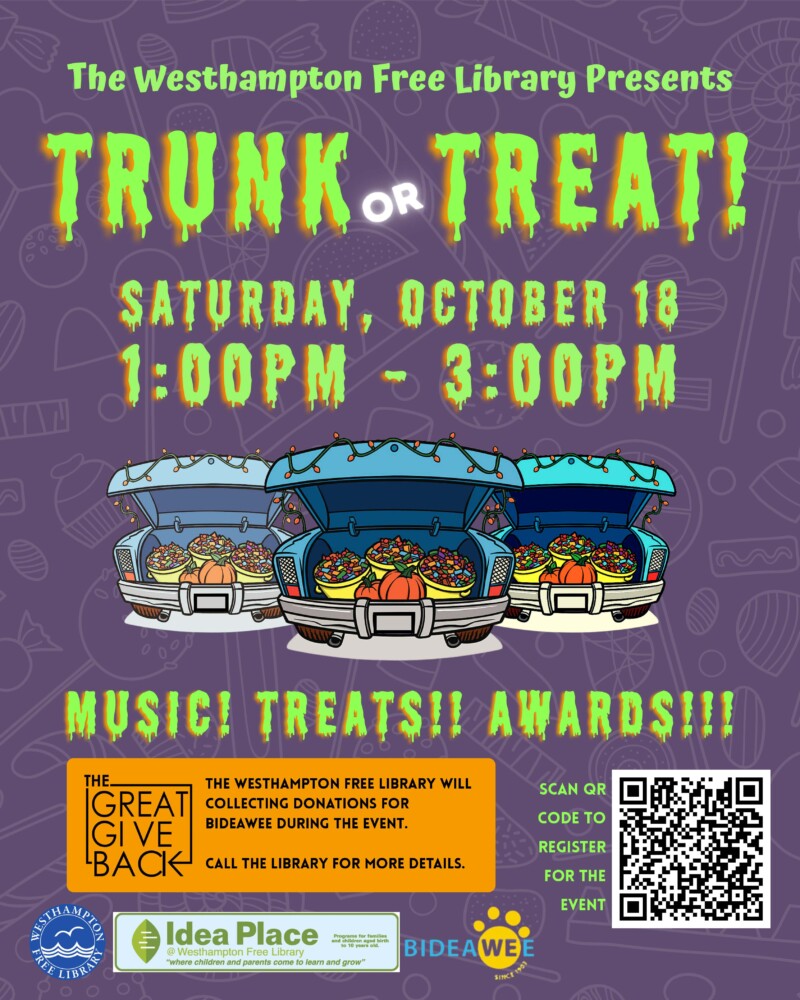 Westhampton Free Library Trunk or Treat
