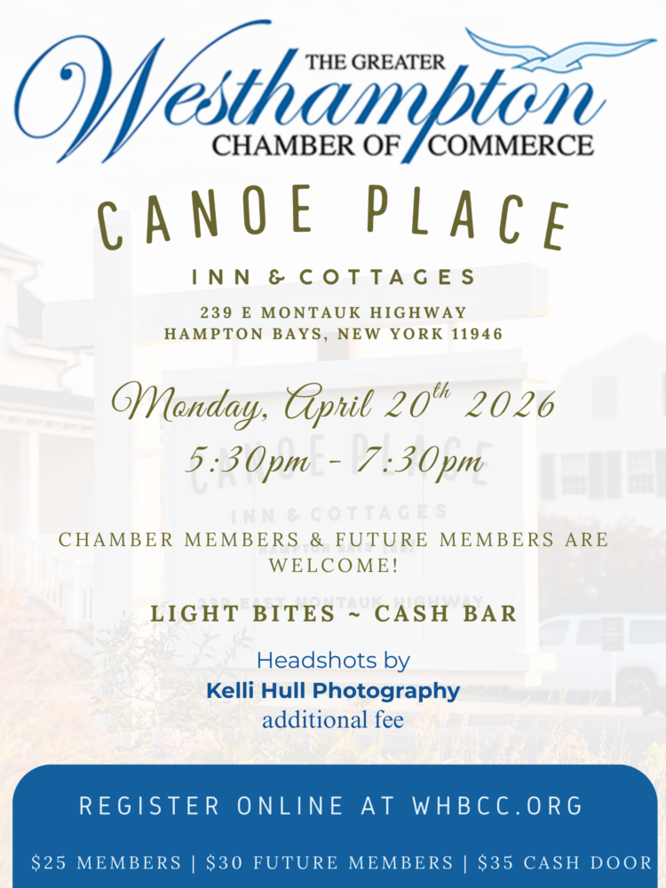 Networking Event at Canoe Place Inn