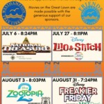 Monday Movies on The Great Lawn