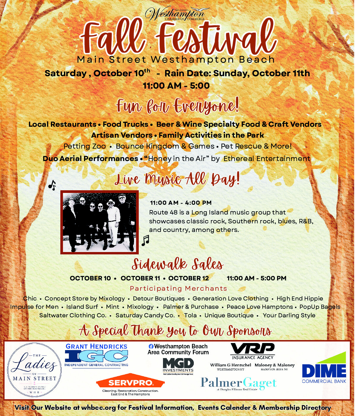 Fall Festival on Main Street